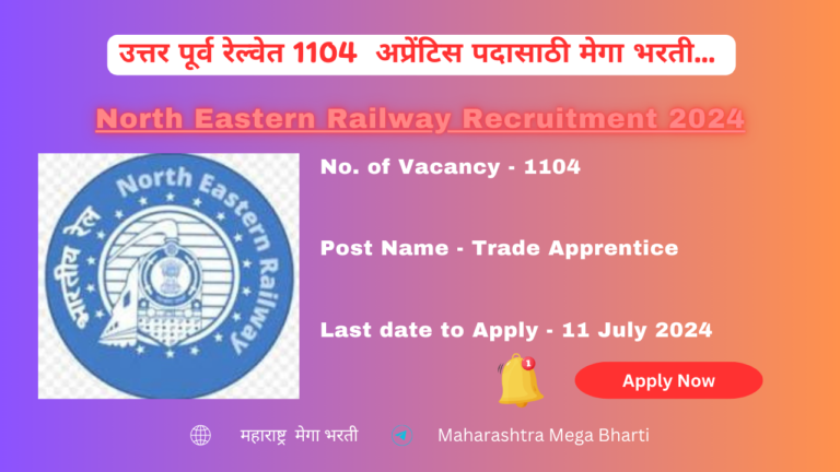 North Eastern Railway Recruitment 2024