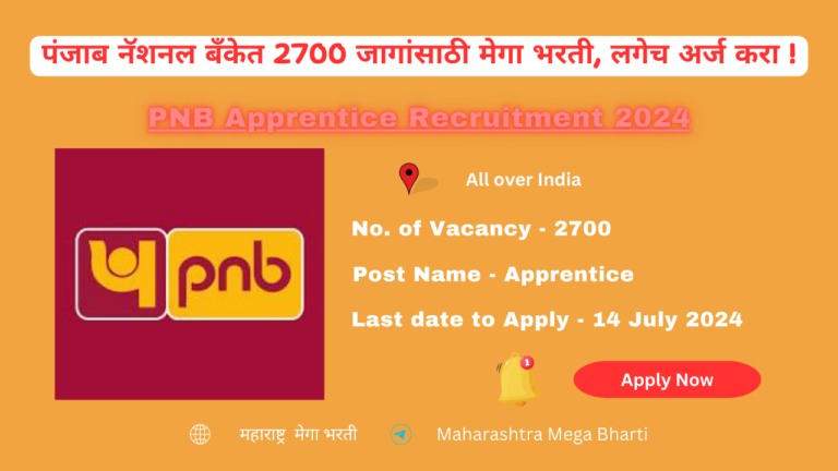 PNB Apprentice Recruitment 2024